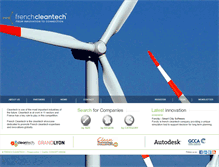 Tablet Screenshot of frenchcleantech.com